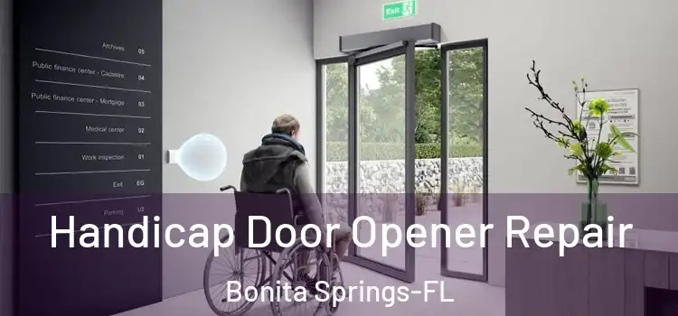Handicap Door Opener Repair Bonita Springs-FL